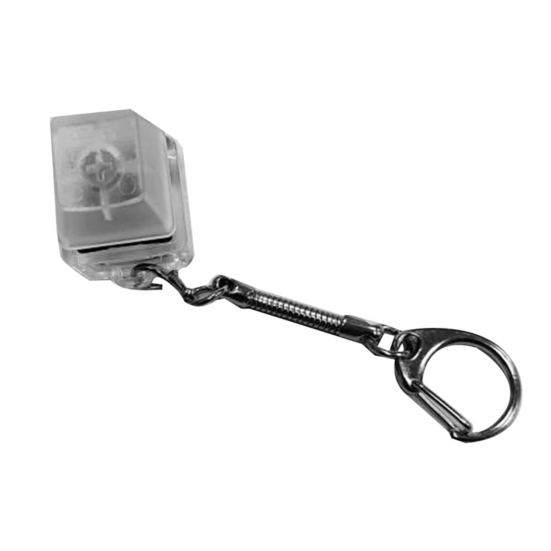 Single Switch Mechanical Keyboard Keychain for Gateron MX Keyboard Switches Tester Black