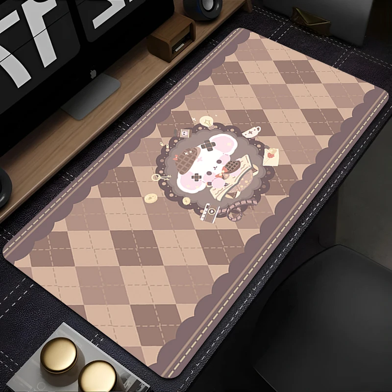 Mouse Pad Gaming Accessories Sweet Little Dog PC Gamer alfombrilla HD Computer Desk Mat Laptop Varmilo Kawaii Keyboard Mousepad