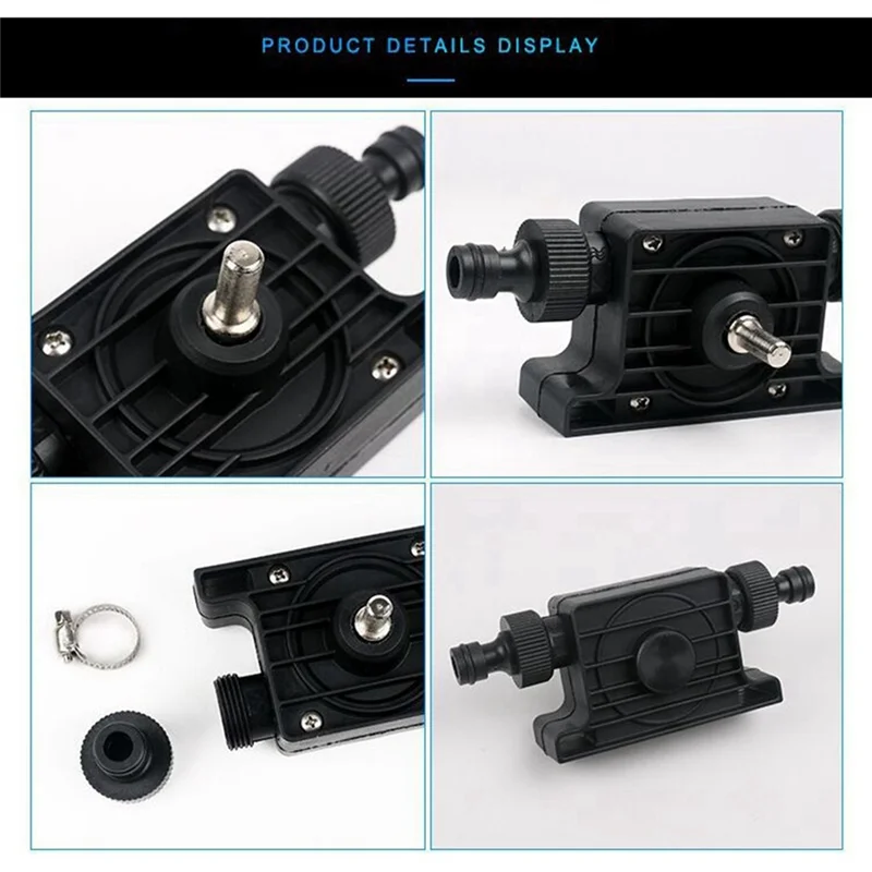 Mini pompe de forage électrique portative chaude pompe à eau auto-amorçante pour, huile, liquide, eau, Mini pompe de forage électrique