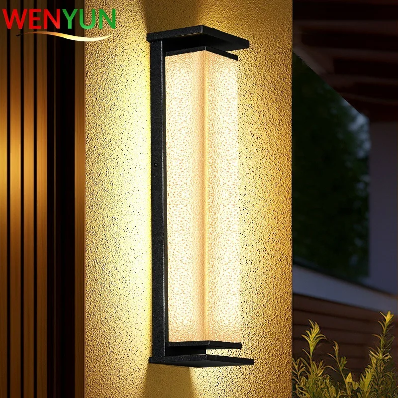Solar Wall Light Outdoor Dusk to Dawn Porch Lighting Fixture Waterproof Solar Lanterns Anti-Rust Lanterns for Front Patio Garage