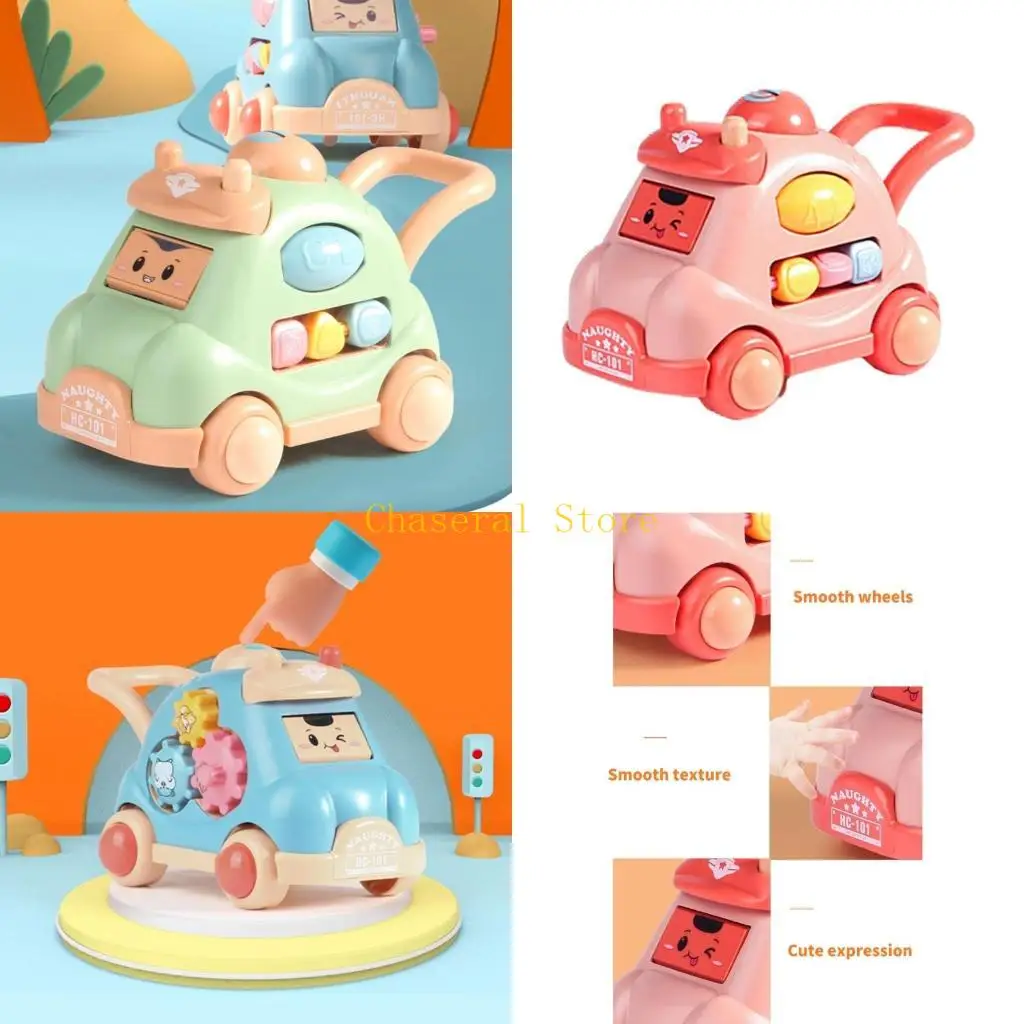 

E7CE Kids Toy Car Light Up Trolley Toy Toy Chain для возраста от 2 до 6 детей