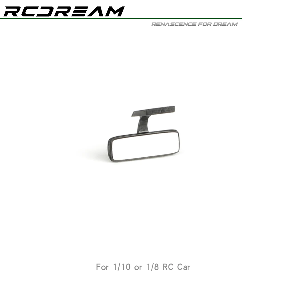 RCDream 1/10 1/8 escala espejo retrovisor interior piezas decorativas simuladas para TRX4 SCX10 RD110 D90 MST VS4 # R040-1