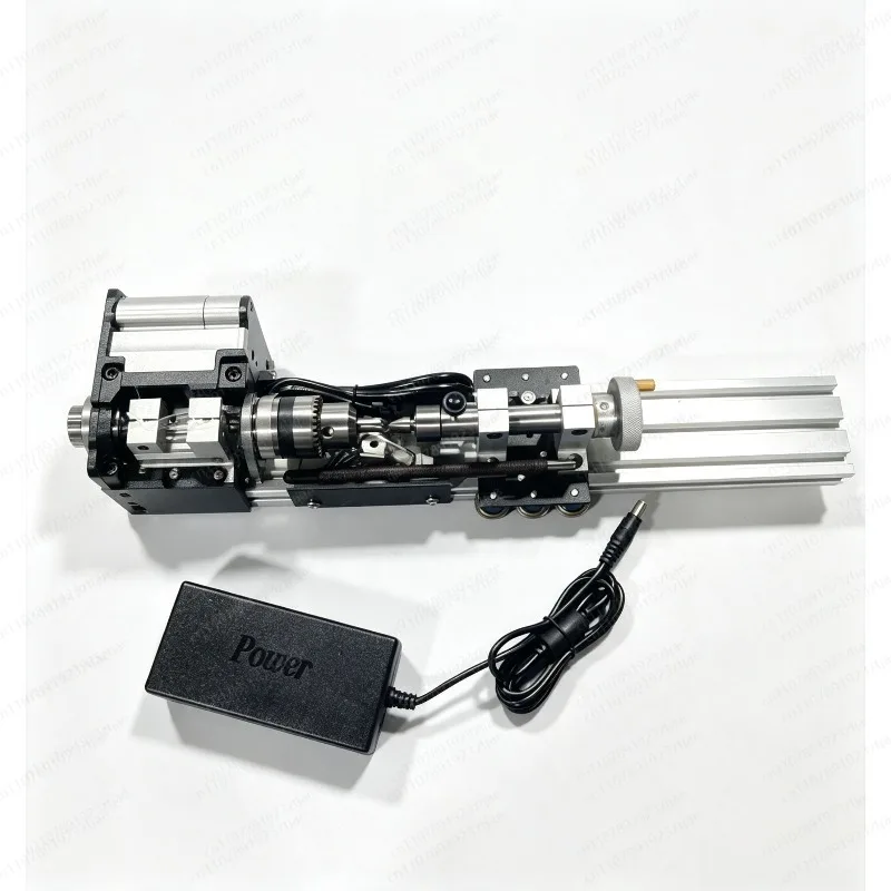 3rd Gen Mini Multifunctional Lathe 220V 80W, Stepless Speed Regulation Metal Wood Processing Machine