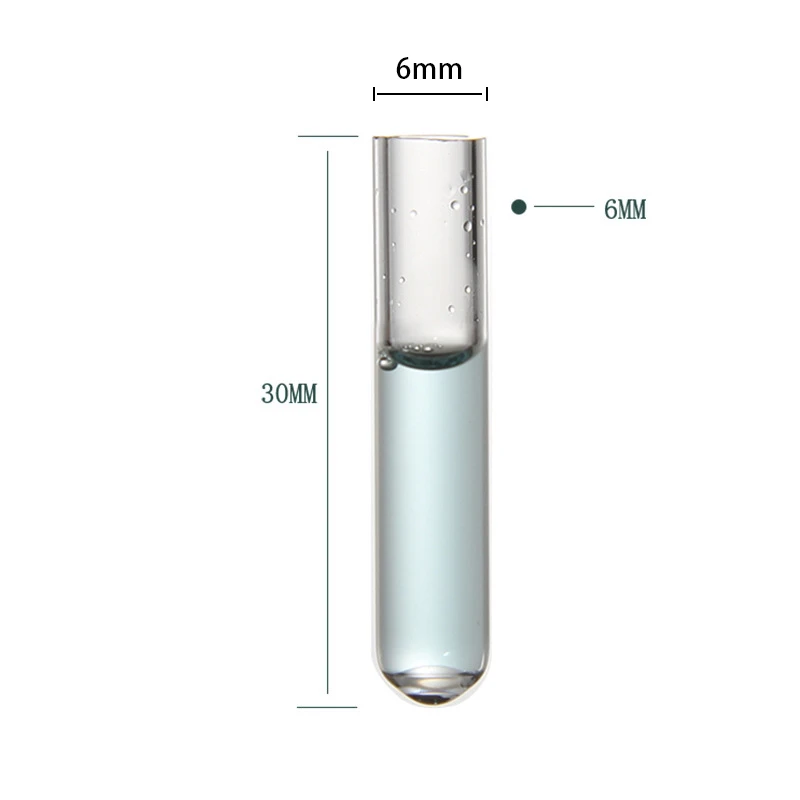 100pcs Medical Laboratory Dropper Glass Microbiology Office School Chemical Laboratory Test Tube Capacity 1ML