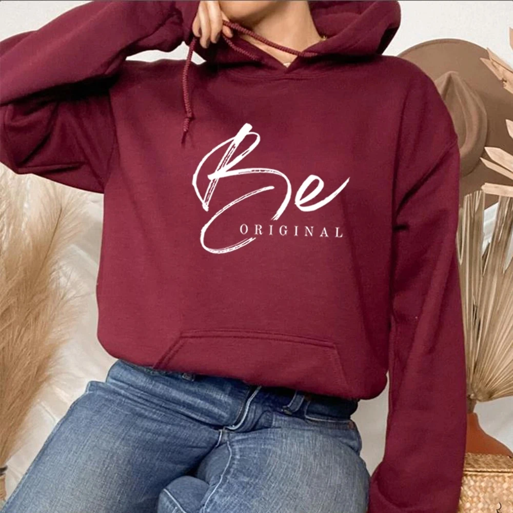 Be Original Hoodie Aesthetic Hoodie Be You Sweatshirt Mental Health  Tee Trendy Hoodie Self Love Hoodie Unisex Aesthetic Tops