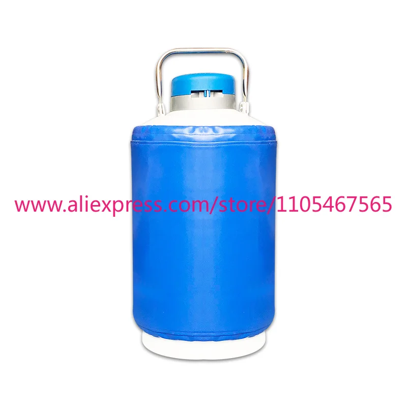 1PCS 10L-125L Animal Semen Storage Tank Liquid Nitrogen Collector Bovine Dog Frozen Sperm Veterinary Equipment