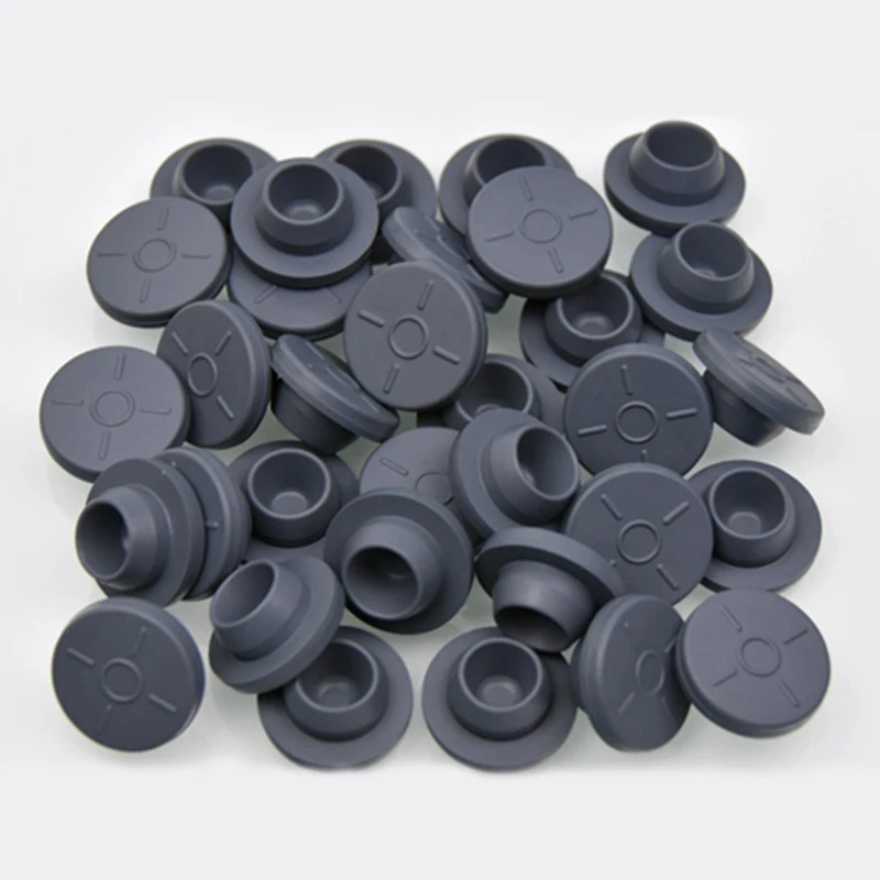 500pcs/lot 20mm Butyl Rubber Stopper Plug for medical glass bottle Vials