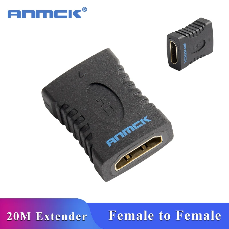 

HDMI-compatible Extender Female to Female Connector 4K HD 2.0 Extension Converter Adapter Coupler for PS4 HD Cable Extender