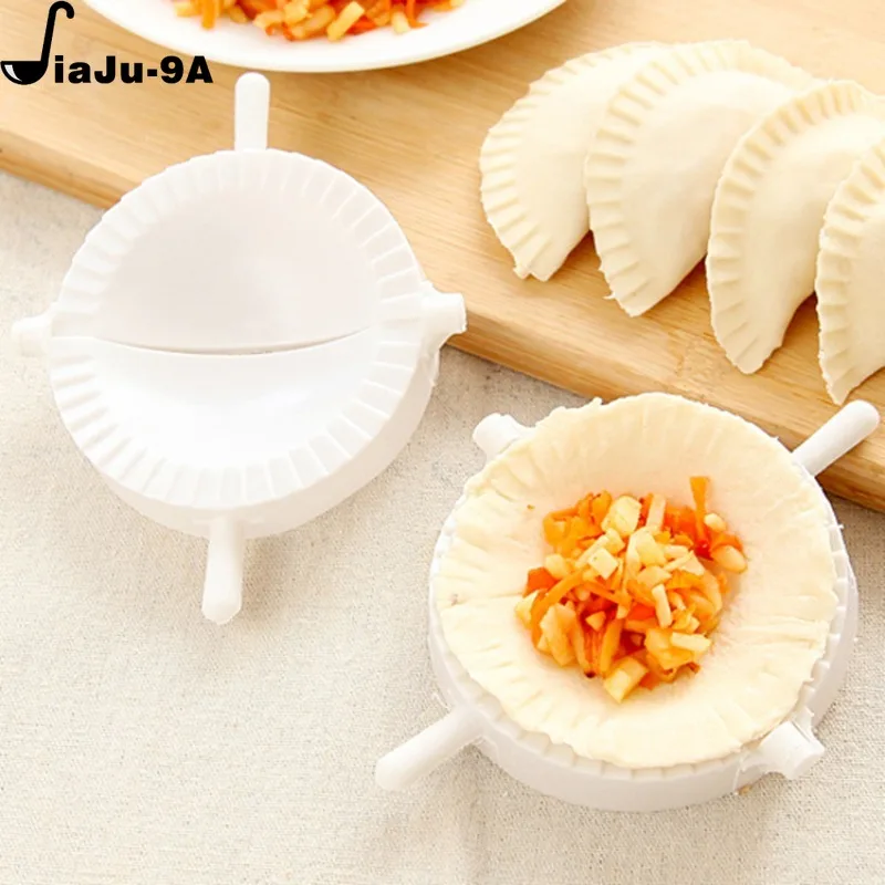 3pcs Dumpling Mold Dough Press Gadgets for Cooking Dumplings Easy DIY Cooking Pastry Chinese Food Jiaozi Maker Kitchen Tool