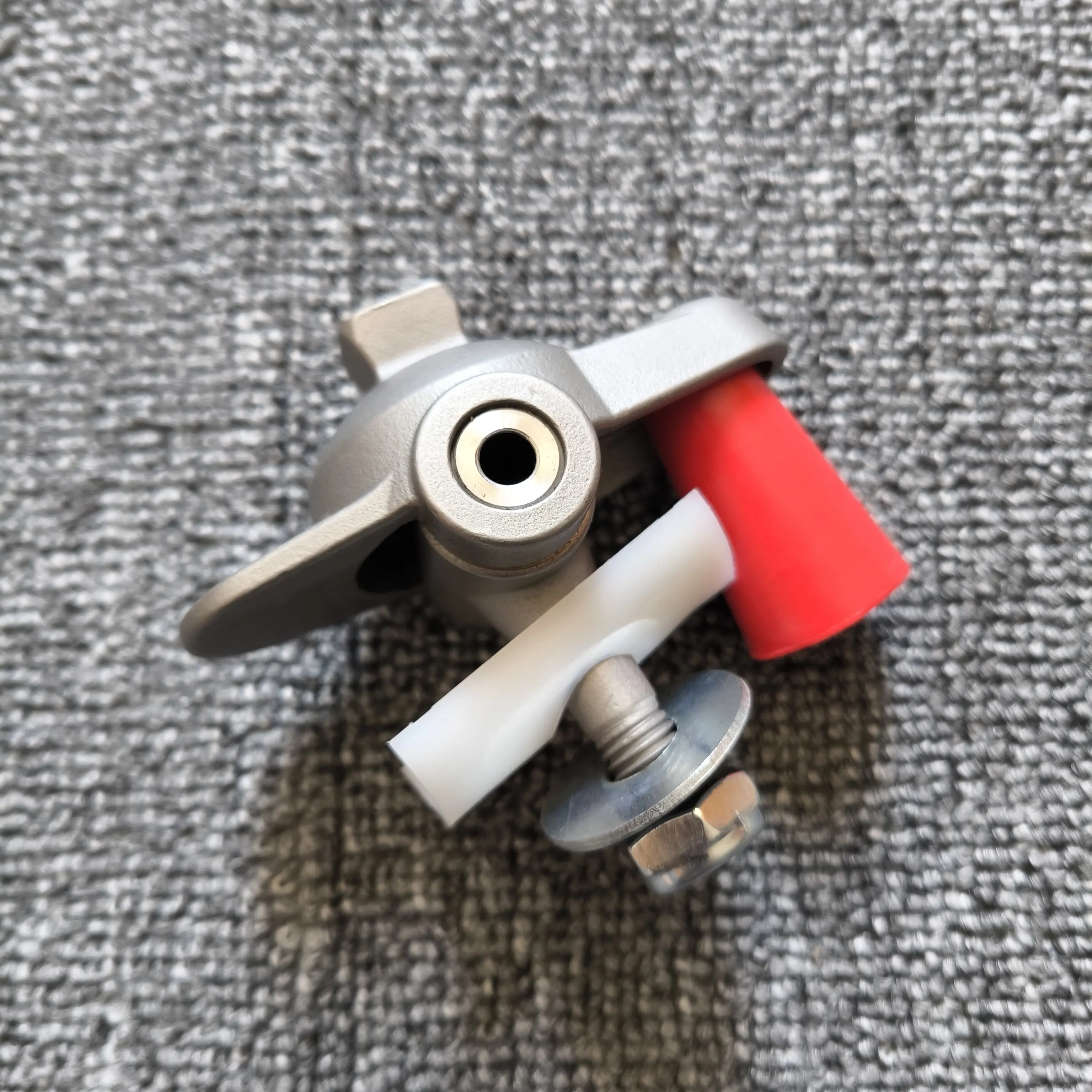 Single hole movable ankle foot plate double bolt, accessories