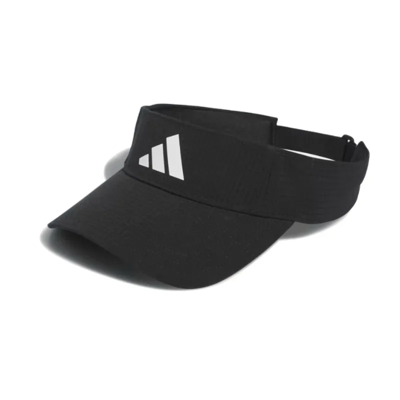 Adidas recycled polyester fiber elastic fiber sunscreen cap for both men and women, couple style, black-HT3329