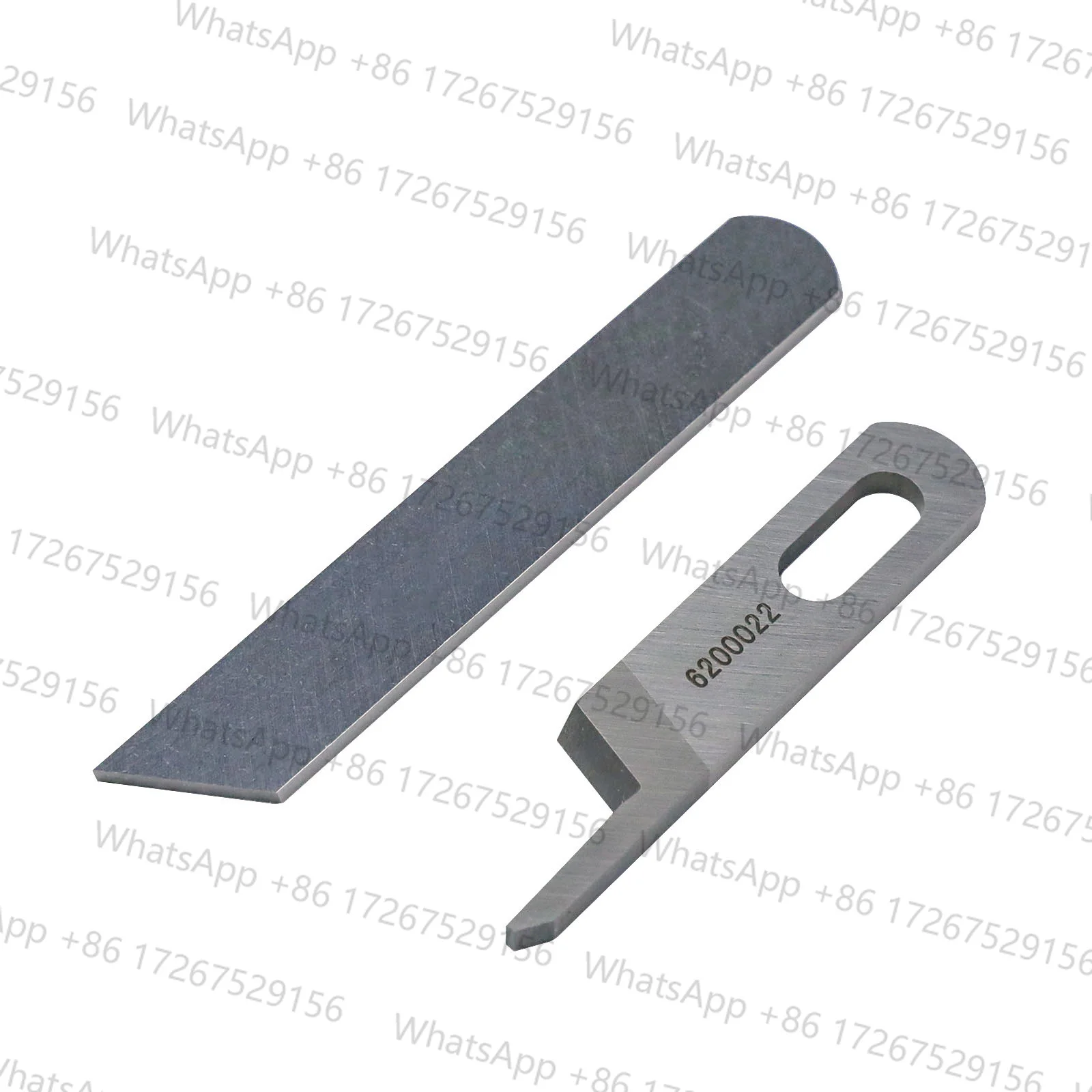 6200022 + 6200097 Upper and Lower Knife Set Fit Yamato CZ6000, CZ6025, CZ6500, Z7500SD-8 Overlock Sewing Machines (10 Sets)