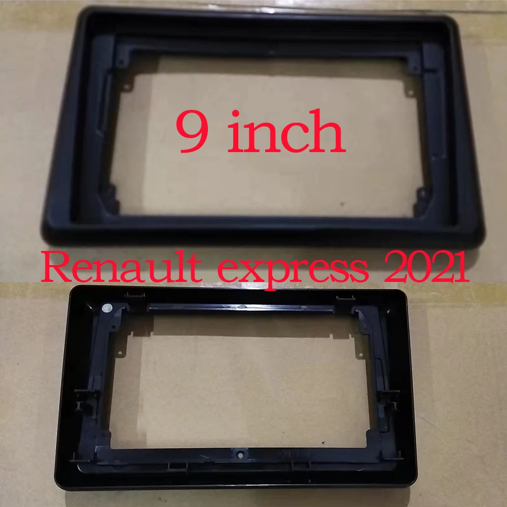 

9 inch Fasxia Car Audio Frame Car Radio Fascia,gps navigation fascia panel is suitable for Renault express 2021