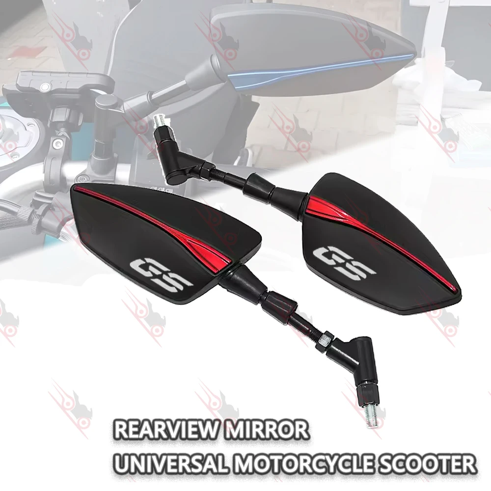 

For BMW R1200GS R1250GS Adventure F750GS F650GS F800GS F850GS LC ADV Motorcycle Adjustabale Side Rearview Mirrors Universal
