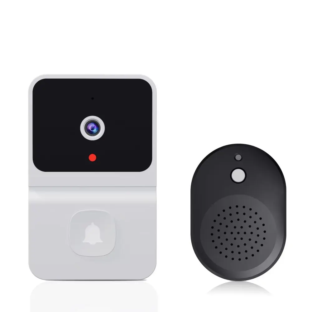 WiFi Video Doorbell Wireless HD Cat-eye Camera Secure Smart Portable Installation Doorbell Home WiFi Intercom