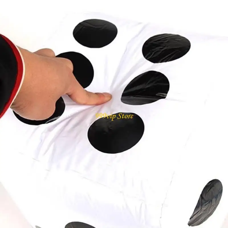 

C90C 4Pcs 17.7'' Oversized Dices Inflatable Dices Big Game Dices Educational Toy Teaching Aids for Kid Birthday Christmas
