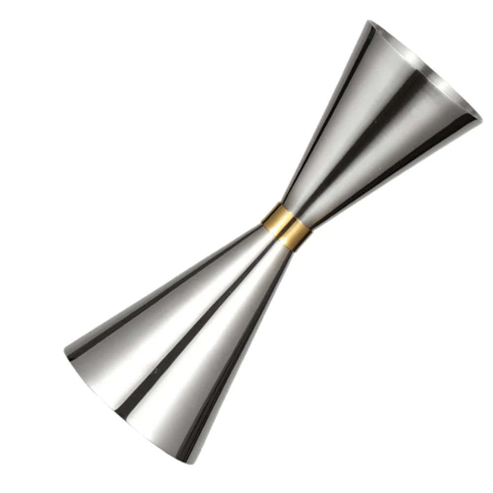 

Stainless Steel Double Jigger Measurer Cup Cocktail Ounce Bartending Tool Reusable Practical Clear Scale High Hardness