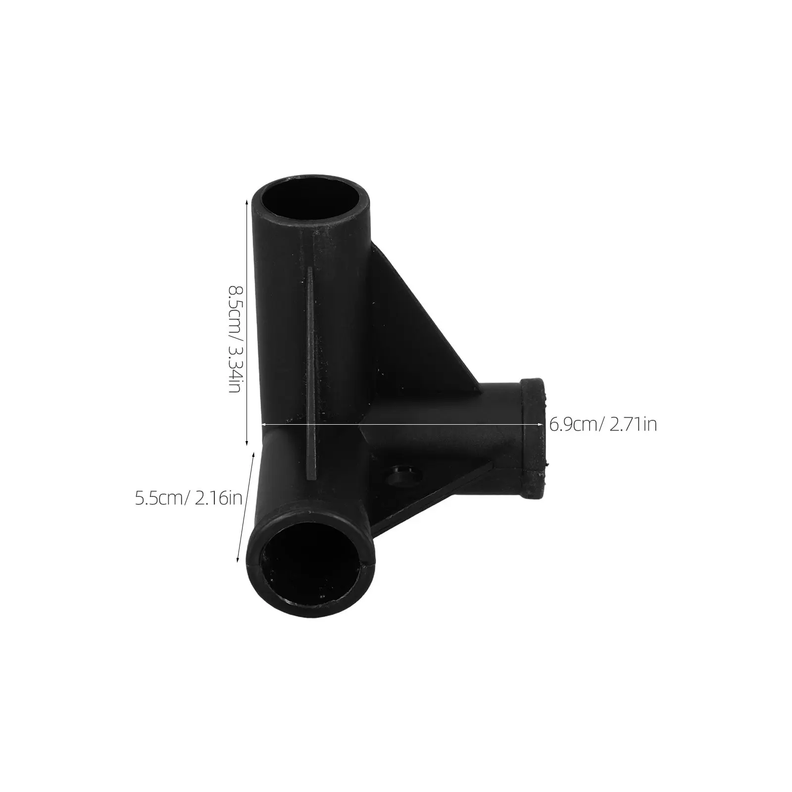 10Pcs Baby Playpen Fence Connectors T Joint 19Mm Pipe Fittings Replacement Parts Plastic Furniture Grade Connectors for Indoor view 3