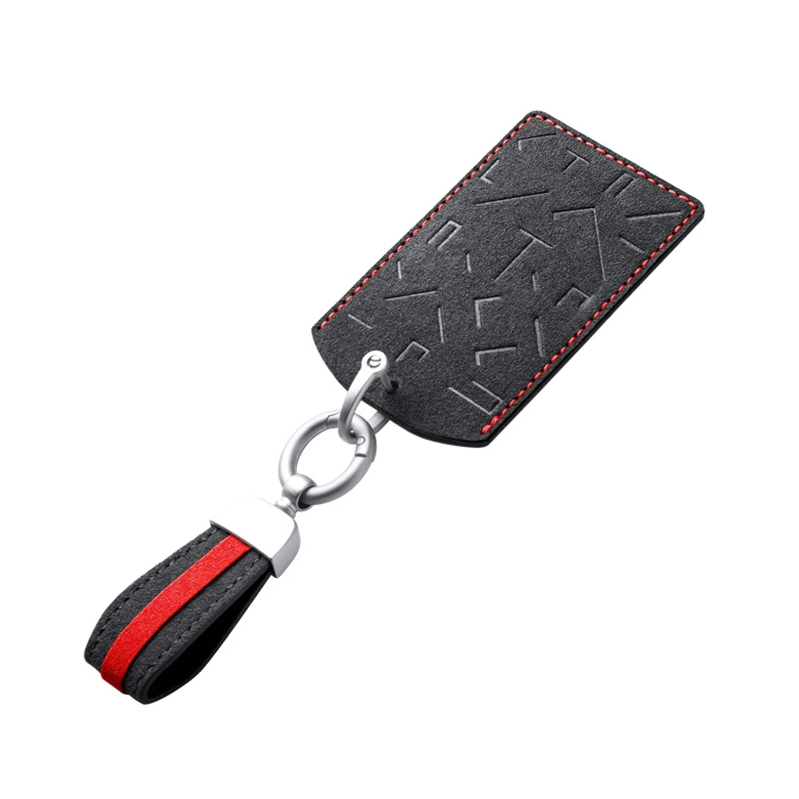 

Alfanxi Key Card Holder Alcantara Material Key Protector Cover Accessories Protector Compatible with Tesla Model 3 Model Y