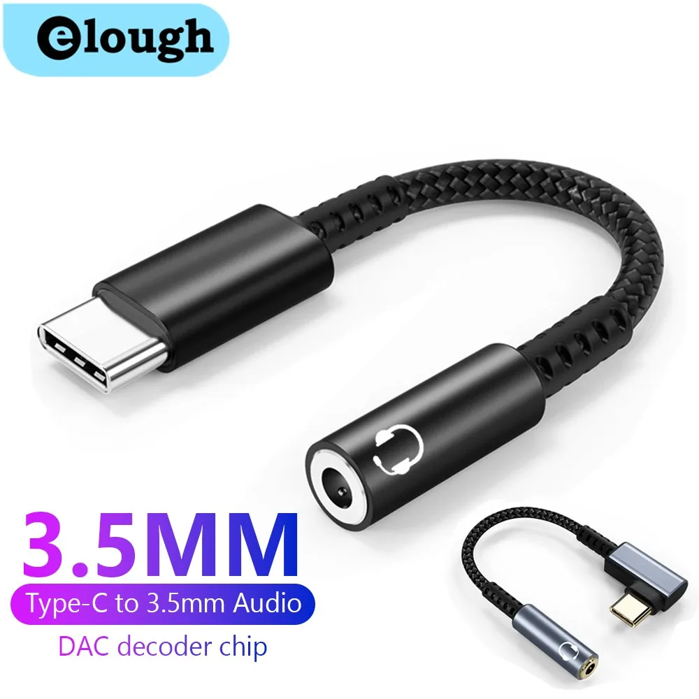 USB Type C to 3.5mm Earphone Jack Digital Audio Adapter Converter for Sumsang Xiaomi Redmi USB C 3 5 mm Headphone Aux cable