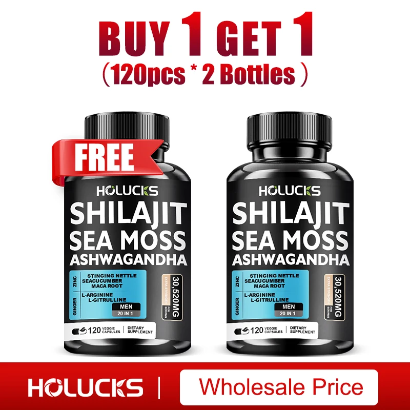 

Капсулы Shilajit + Sea Moss для мужчин: повышение силы, энергии и выносливости, улучшение иммунитета, улучшение когнитивных функций, стимуляция метаболизма.