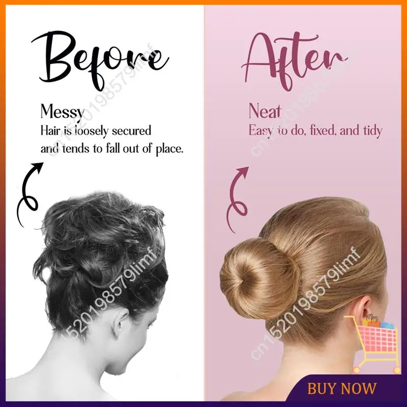 MSOR-Magic Bun Makers Professional Hair Bun Maker Donut Hair Ballet Bun Maker Easy Bun Hair Tool Perfect Hair Bun Maker