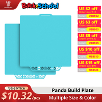 BIQU Panda Build Plate CryoGrip Pro Coating No Clog Spring Steel Double-sided for BambuLab Voron Kobra Adventurer 5M 3D Printer