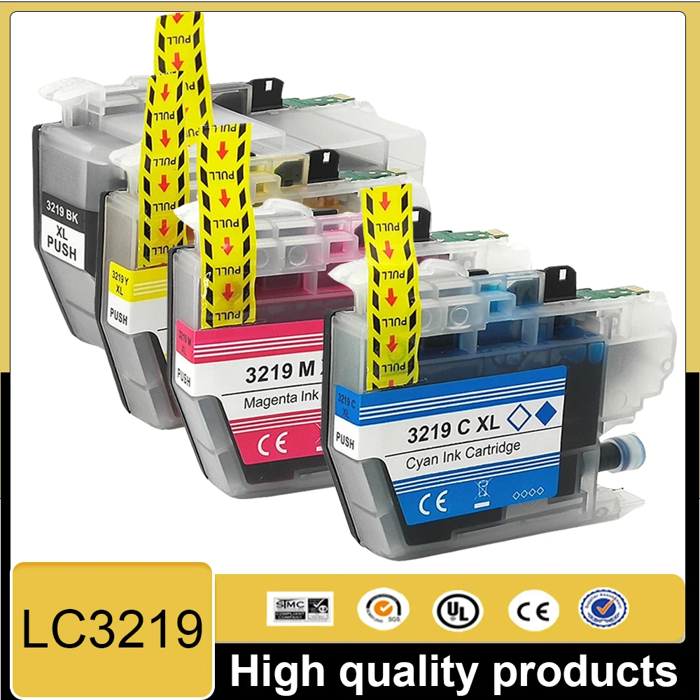Cartucho de tinta 3219 XL para impresora Brother LC3219 LC 3219XL compatible con MFC-J5330DW J5335DW J5730DW J5930DW J6530DW J6935DW LC3217