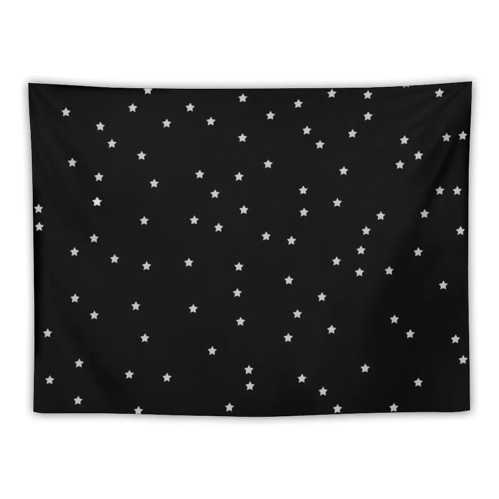 BLACK AND WHITE STARS Tapestry Outdoor Decoration Wall Tapestries Tapestry