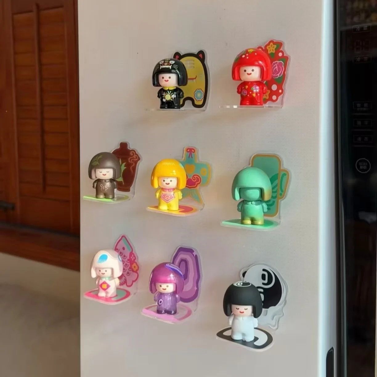 

New Original Mini Mystery Box Kawaii Model Mini Mag Desktop Decoration For Figure Collectors Refrigerator Decoration Gift Toy