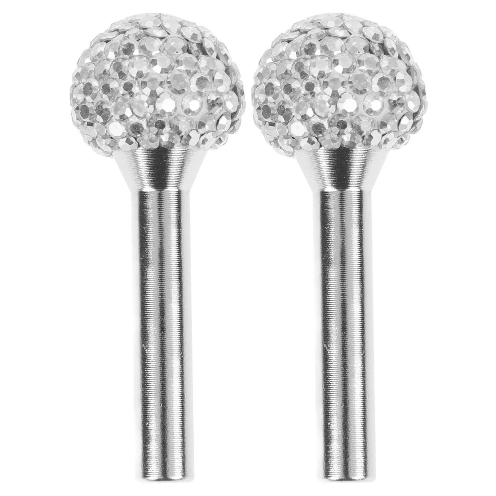 

2Pcs Car Door Lock Pull Pins Durable Metal Car Interior Accessories Auto Door Lock Knobs Automotive Parts Interior Modification