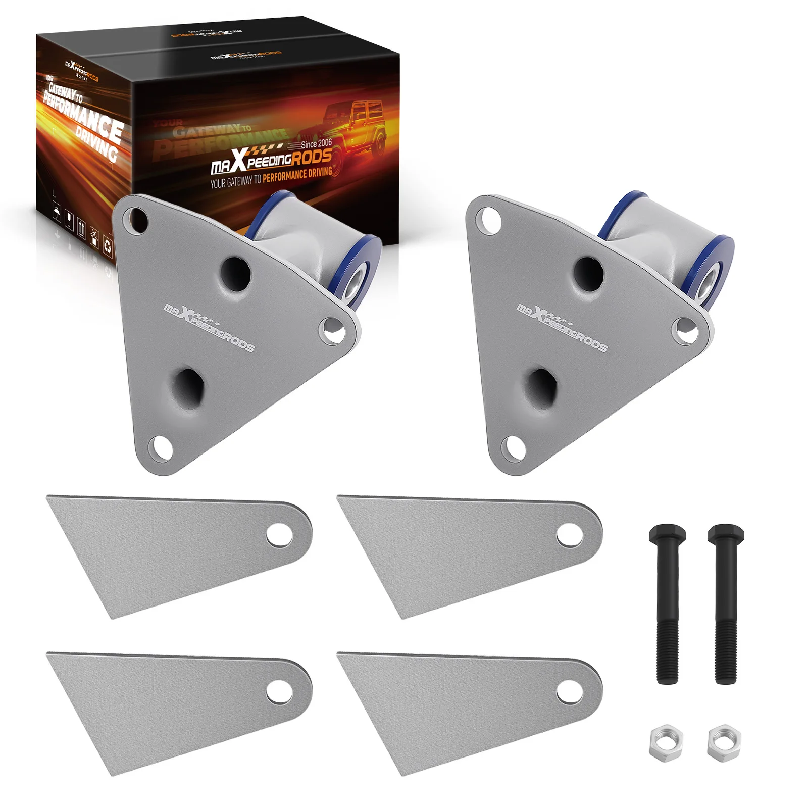 

Swap Weld-In Motor Mounts Mounting for Chevy Engine Small & Big Block SBC BBC New