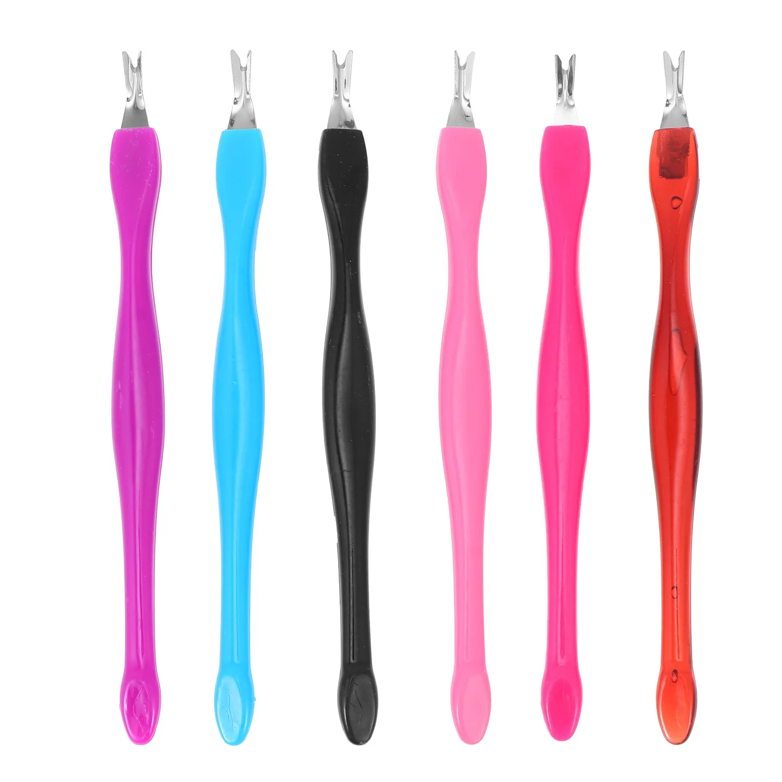 

1 Set Dead Skin Fork Humanized Design Anti Slip Handle Comfortable Manicure Tool Nail Art Tool Dead Skin Removal Fork Pedicure