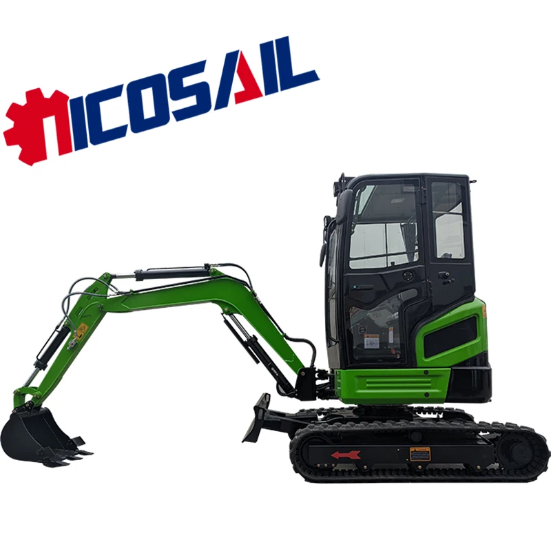 

Free delivery Ce Epa new wheel drive bucket heavy-duty hydraulic excavator multifunctional tracked mechanical equipment for sale