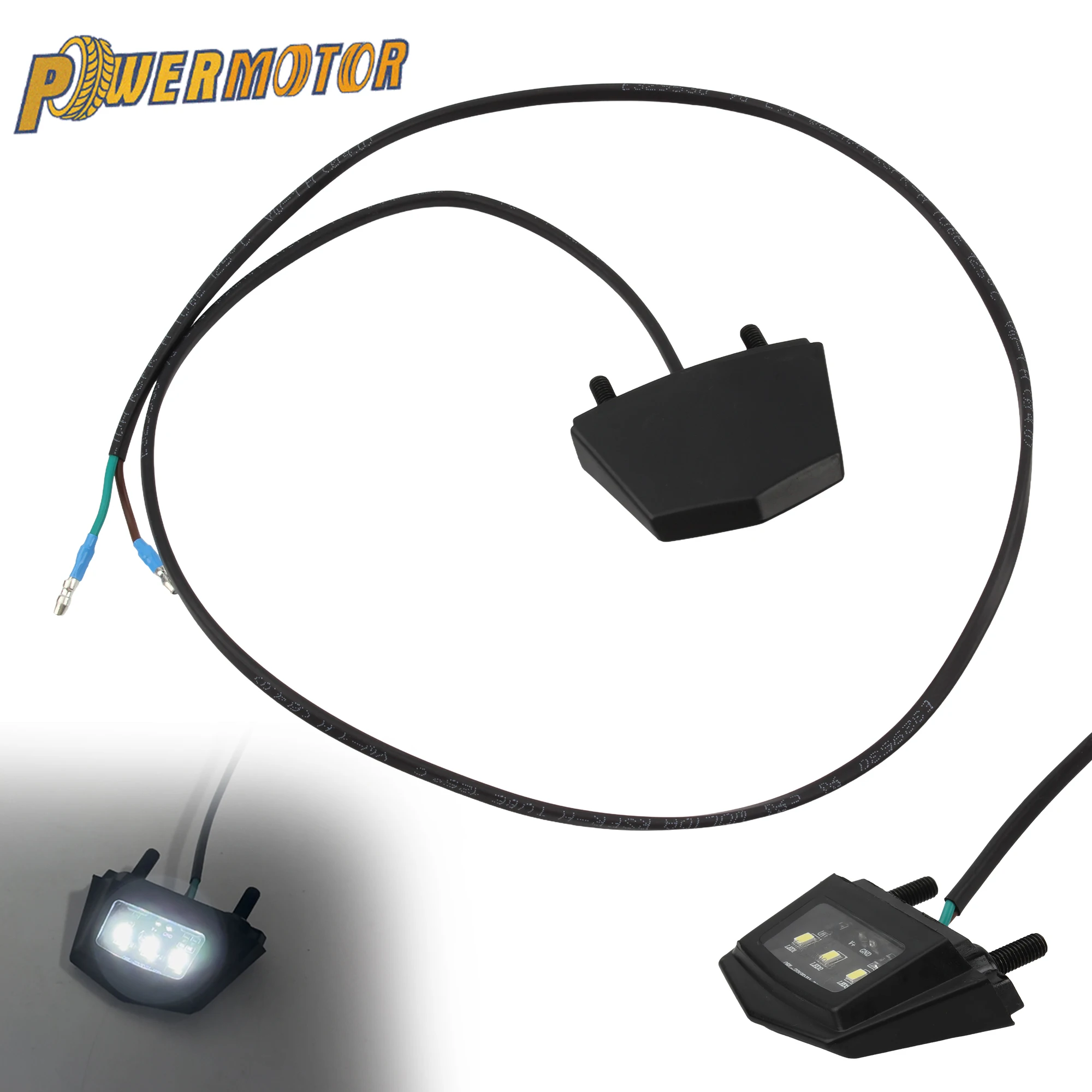 Luz LED para matrícula de motocicleta para KTM, para KTM EXC XC SX XCF EXCF XCW SXW 125 a 500 12V, accesorios de motocross, luces
