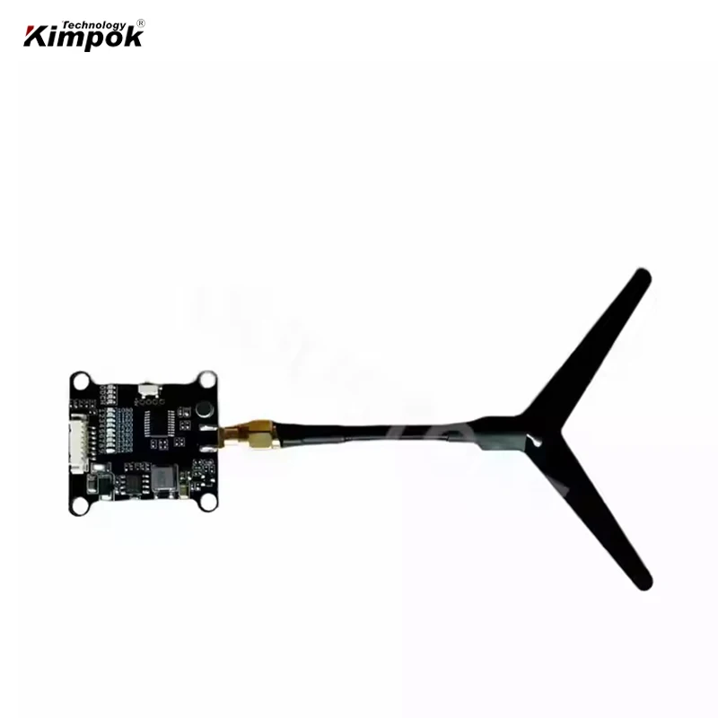 1.2G 1W 드론 비디오 송신기 및 수신기 1.2G 1.3G FPV VTX VRX AV 송신기 1060-1380Mhz