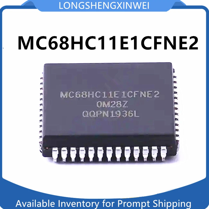 1PCS MC68HC11E1CFN2 MC68HC11E1CFNE2 PLCC-52 8-bit Microcontroller Brand New and Original