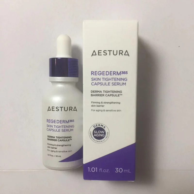 AESTURA Redederm Skin Tightening Capsule Serum Repairing Barrier Essence Dual-Action Shrinking Pores Anti-Aging Korean Skin Care