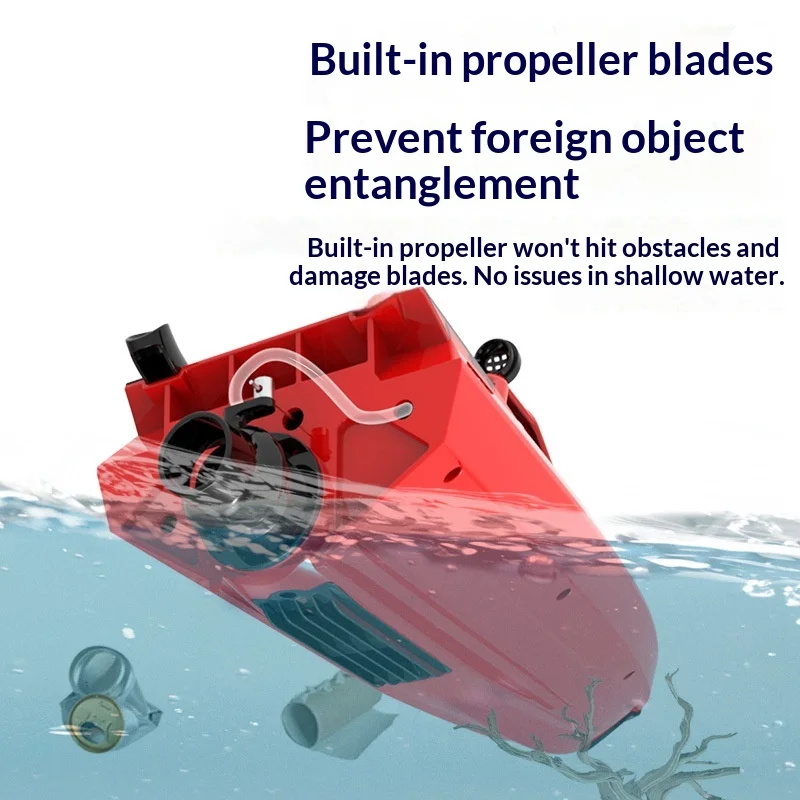 التجارة الخارجية منتج جديد محاكاة عالية السرعة التوربينات التحكم عن بعد قارب سريع قوة حصانية عالية لعبة كهربائية خفيفة #3