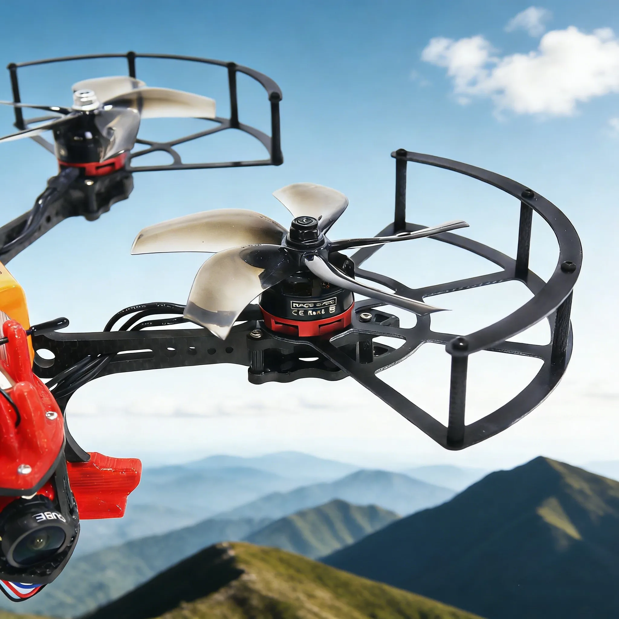 B-CUBE FPV Drone Frame Racing 3/3.5/5/6/7/8/9/10inch Protection Circle Quadcopter INAV Beatflight F722 F745 H743 Flight Control