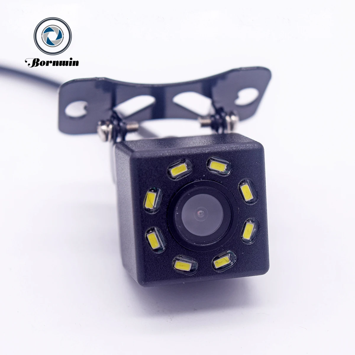 

Bornwin 8 светодиодный Lights CVBS480P дешевые камеры заднего вида для всех автомобилей, водонепроницаемые, резервные, задние, универсальные парковочные устройства