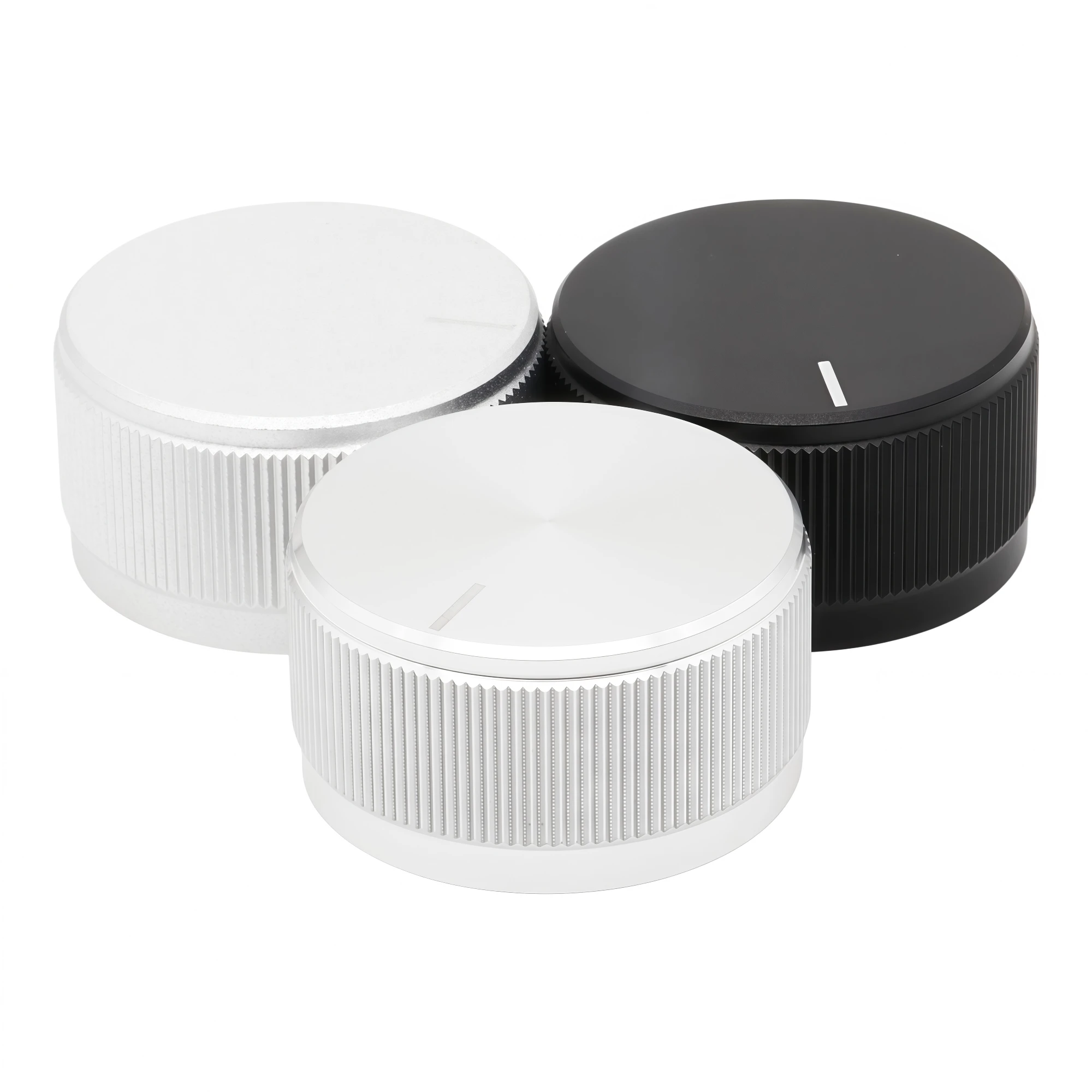 30mm*16mm Machined Solid Full Aluminum Set Pointer Knob Hifi Audio Amplifier DAC CD DVD Turntable Volume Sound Control Cap