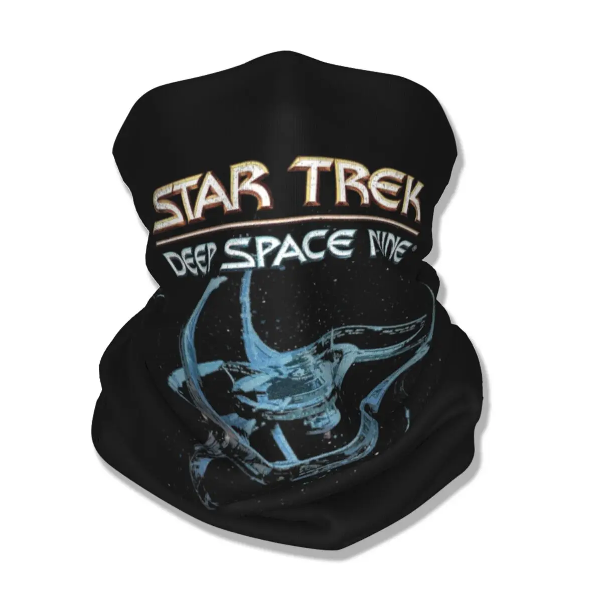 Stars Treks Deep Space Nine Space Bandana Neck Cover Printed Magic Scarf Warm Balaclava Fishing Unisex Adult Windproof