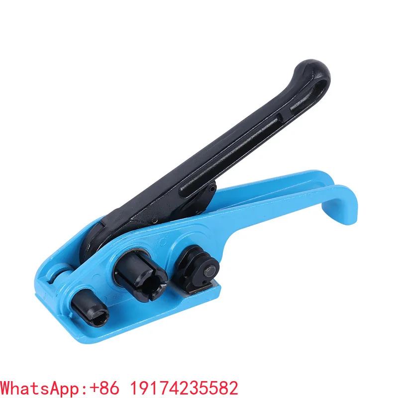 

Plastic Pack Manual Seal Tools PP Belt Banding Hand Straps Tightener Sealer Packaging Strapping Machine Tool Manual Tensioner