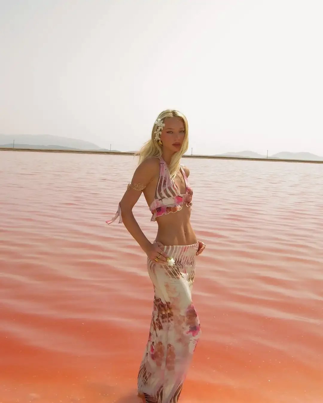 SEAURAL عالية الجودة 3 قطعة البيكينيات 2025 جديد زهرة طباعة مثير الرسن الرقبة ملابس السباحة النسائية التستر الراقية المتخصصة ملابس الشاطئ #3