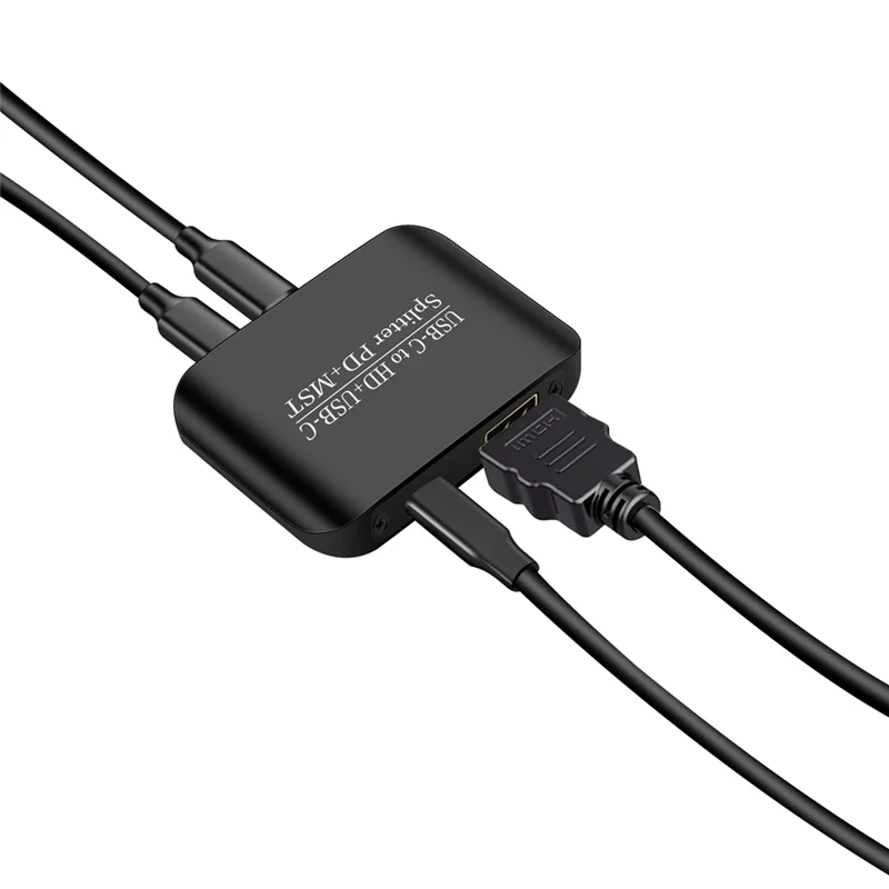 

CABE-Splitter MST Hub 100 Вт Высокоскоростная зарядка HD-дисплея Поддержка гетеродин и домашней одежды