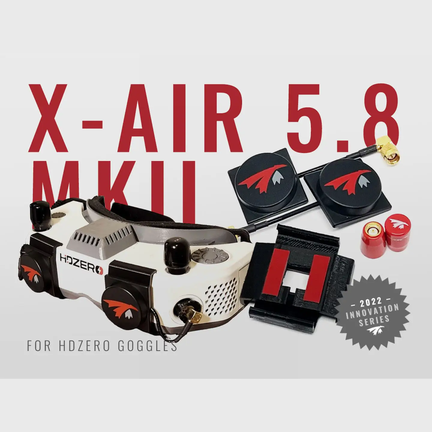 TRUERC X2-AIR 5.8 MK II Pair for HDZERO Goggles