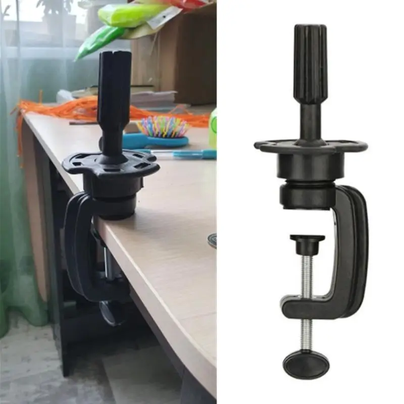 Wig Mannequin Head Stand Adjustable Table Training Head Holder Cosmetology Manikin Hairdressing Model