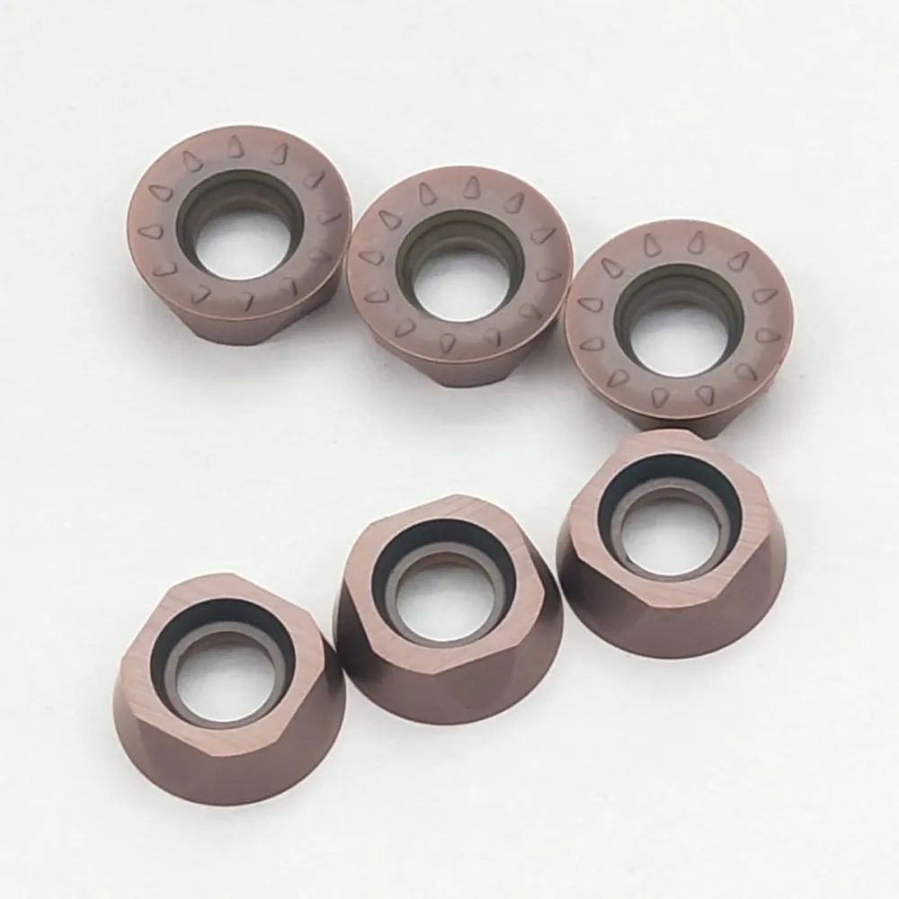 10p RPMT08T2MOE-JS RPMT10T3MOE-JS RPMT1204MOE-JS Carbure Fraisage Inserts Moulin Tournant Outils Outil De Coupe Pour L'acier Inoxydable