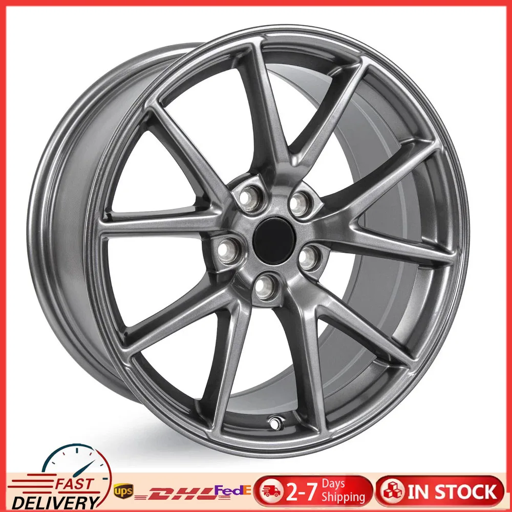 

НОВЫЙ алюминиевый угольный обод 18x8,5 дюйма для Tesla Model 3 2017-2023 96276, автомобильные аксессуары